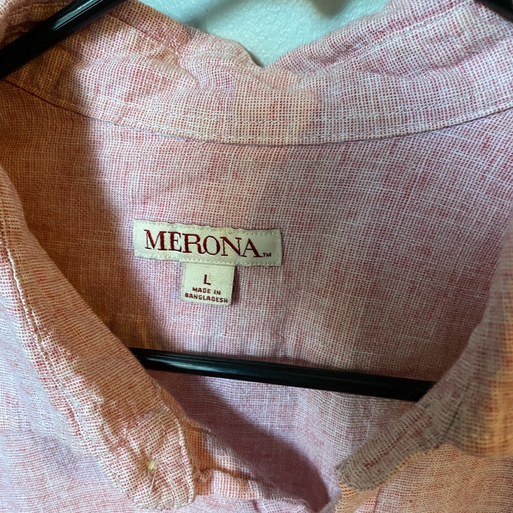 Pink button down - Picture 2 of 4